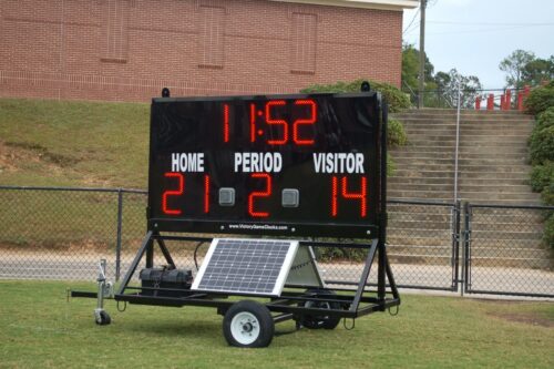 Scoreboards suitable for each sport and facility
